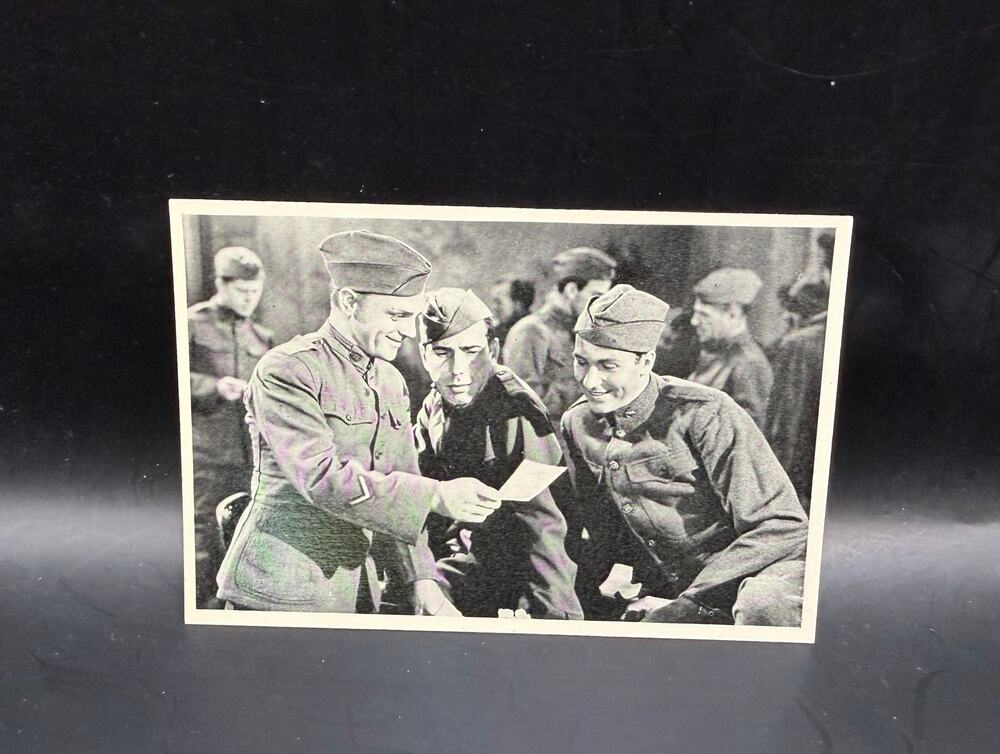 Cinema Cavalcade James Cagney Card Roaring Twenties Yankee Doodle Dandy, Bogart
